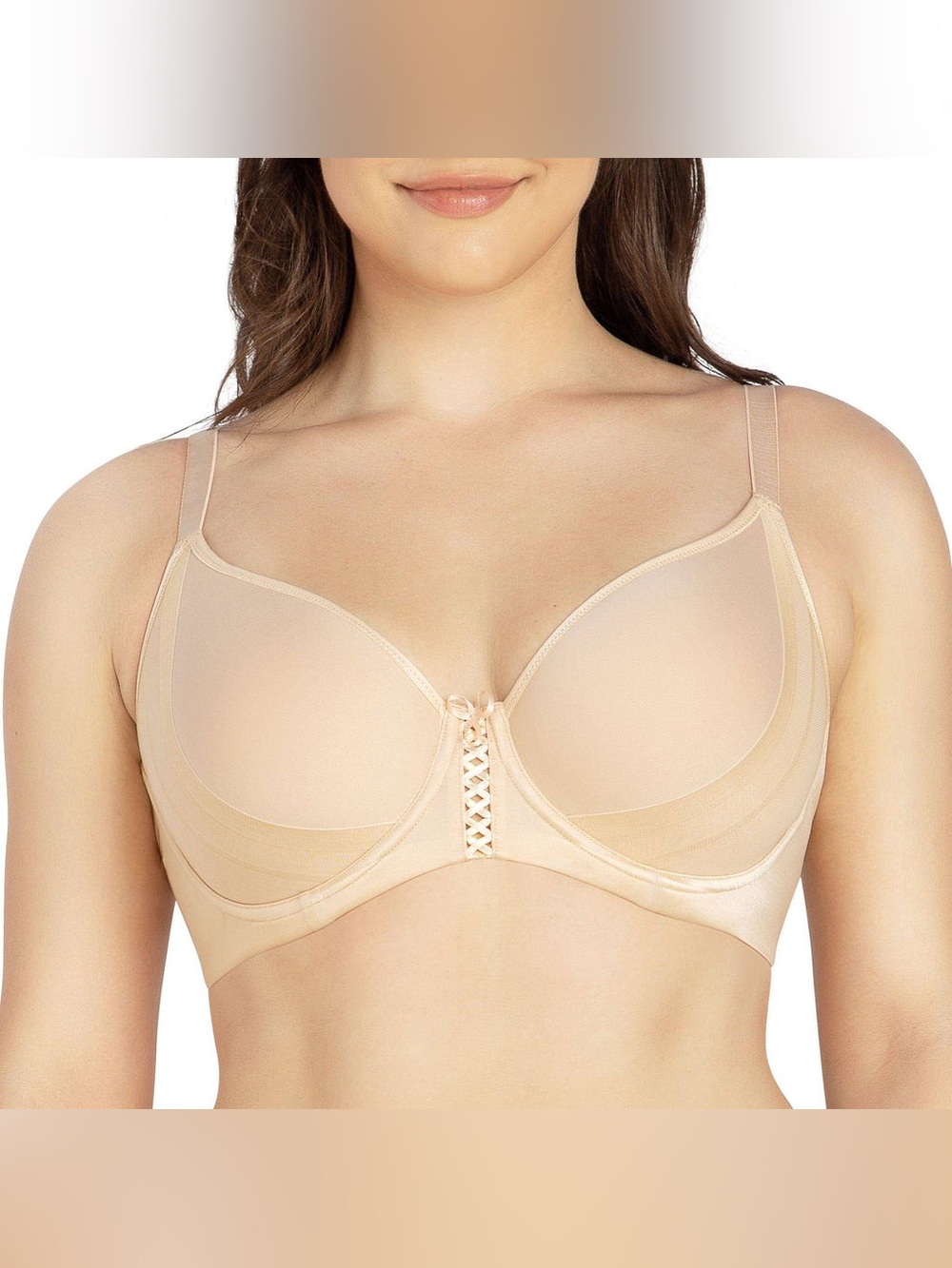 NWT Parfait Shea Full Bust T-Shirt Bra - Bare 30H